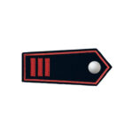 Schulterklappen Hauptfeuerwehrmann  HFM ( NRW )