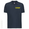 Poloshirt mit Feuerschriftzug und Ortsname