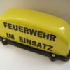 Feuerwehr Dachaufsetzer FEUERWEHR IM EINSATZ gelb-29
