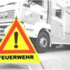 Feuerwehr Warnpyramide neongelb 70 cm-0