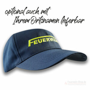 Basecap bestickt "FEUERWEHR-LOGO"