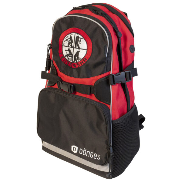 Dönges Feuerwehr Rucksack mit Emblem RLBS