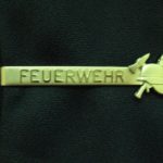 Krawattenclip FEUERWEHR-Helm silberfarbig