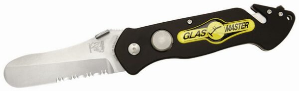 Rettungsmesser GLASMASTER Pocket Rescue Tool PRT IV ( Polizeimesser)