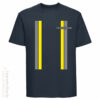 Feuerwehr Premium T-Shirt im Einsatzlook mit Ortsname