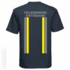 Feuerwehr Premium T-Shirt im Einsatzlook mit Ortsname