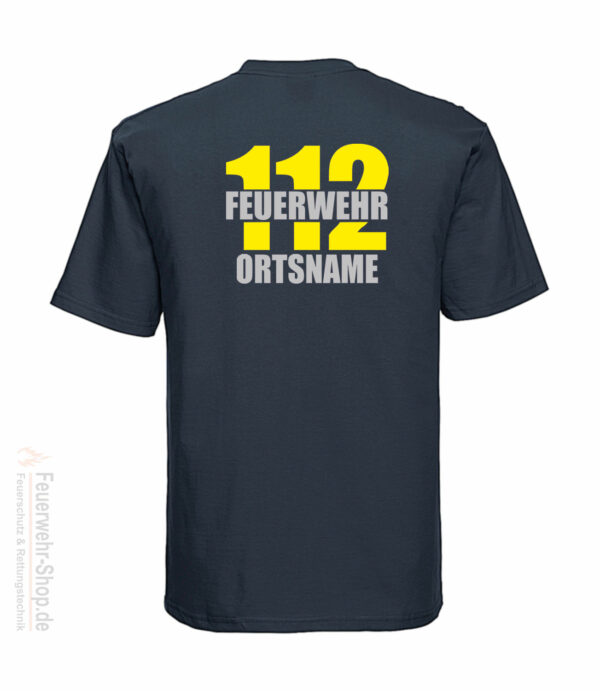 Feuerwehr Premium T-Shirt Firefighter II mit Ortsname