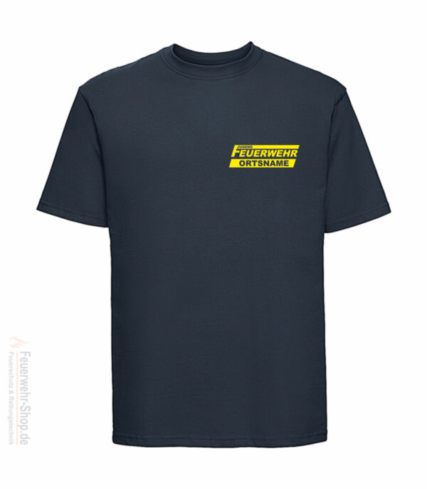 Jugendfeuerwehr Premium T-Shirt Logo mit Ortsname