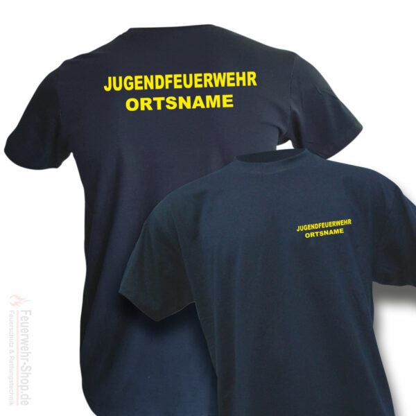 Jugendfeuerwehr Premium T-Shirt Basis mit Ortsname