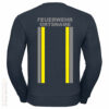 Feuerwehr Premium Pullover im Einsatzlook mit Ortsnamen