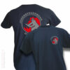 Jugendfeuerwehr Premium T-Shirt Firefighter I mit Ortsname