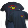 Jugendfeuerwehr Premium T-Shirt Firefighter IV mit Ortsnamen