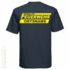 Feuerwehr Premium T-Shirt Freiwillige Feuerwehr Logo mit Ortsname