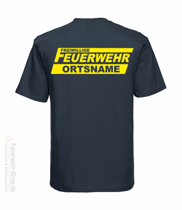 Feuerwehr Premium T-Shirt Freiwillige Feuerwehr Logo mit Ortsname