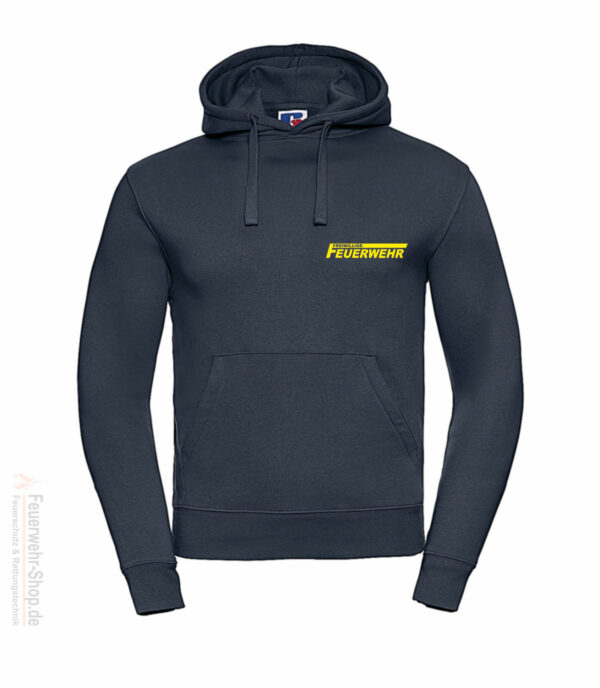 Feuerwehr Premium Kapuzen-Sweatshirt Freiwillige Feuerwehr Logo