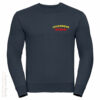 Feuerwehr Premium Pullover Rundlogo Flamme