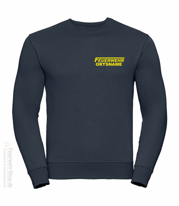 Feuerwehr Premium Pullover Logo mit Ortsname