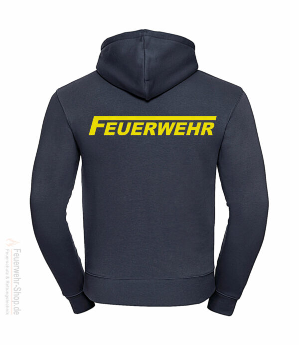 Feuerwehr Premium Kapuzen-Sweatshirt Logo