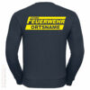 Jugendfeuerwehr Premium Pullover Logo mit Ortsname