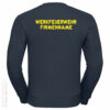 Feuerwehr Premium Pullover Werkfeuerwehr I mit Firmennamen