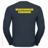 Feuerwehr Premium Pullover Werkfeuerwehr II mit Firmennamen