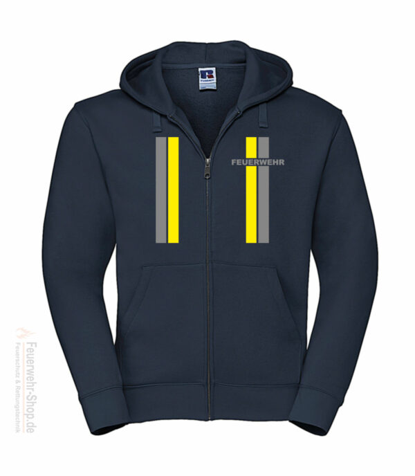 Feuerwehr Premium Kapuzen-Sweatjacke im Einsatzlook