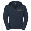 Feuerwehr Premium Kapuzen-Sweatjacke Logo