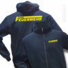 Jugendfeuerwehr Premium Kapuzen-Sweatjacke Logo