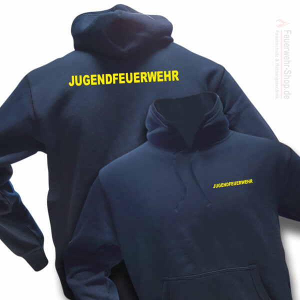 Jugendfeuerwehr Premium Kapuzen-Sweatshirt Basis