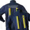 Feuerwehr Premium Sweatjacke im Einsatzlook mit Ortsnamen