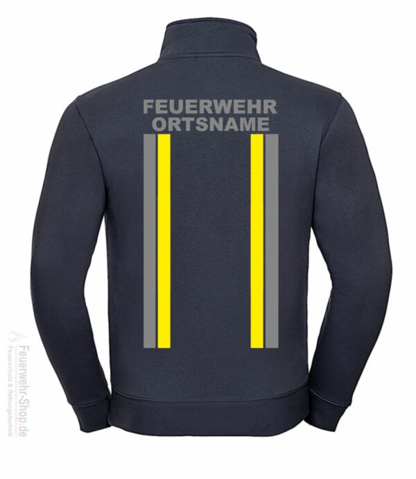 Feuerwehr Premium Sweatjacke im Einsatzlook mit Ortsnamen