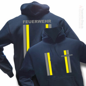 Feuerwehr Premium Kapuzen-Sweatshirt im Einsatzlook