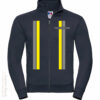 Feuerwehr Premium Sweatjacke im Einsatzlook mit Ortsnamen