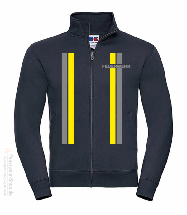 Feuerwehr Premium Sweatjacke im Einsatzlook mit Ortsnamen