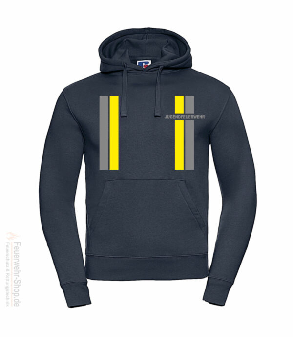 Jugendfeuerwehr Premium Kapuzen-Sweatshirt im Einsatzlook