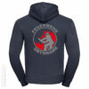 Feuerwehr Premium Kapuzen-Sweatshirt Firefighter I mit Ortsnamen