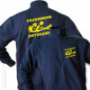 Feuerwehr Premium Sweatjacke Firefighter III mit Ortsnamen