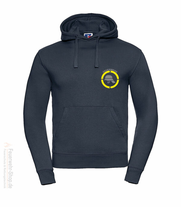 Feuerwehr Premium Kapuzen-Sweatshirt Helm