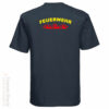 Feuerwehr Premium T-Shirt Rundlogo Flamme