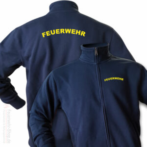 Feuerwehr Premium Sweatjacke Rundlogo