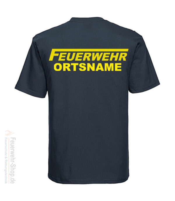 Feuerwehr Premium T-Shirt Logo mit Ortsname