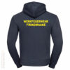 Feuerwehr Premium Kapuzen-Sweatshirt Werkfeuerwehr I mit Firmennamen