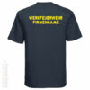 Feuerwehr Premium T-Shirt Werkfeuerwehr I mit Firmenname