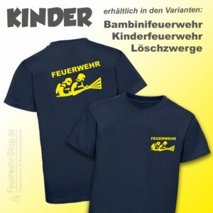 Kinderfeuerwehr Premium T-Shirt Firefighter III