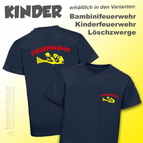 Kinderfeuerwehr Premium T-Shirt Firefighter IV