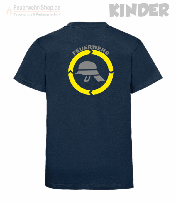 Kinderfeuerwehr Premium T-Shirt Helm – Bild 3