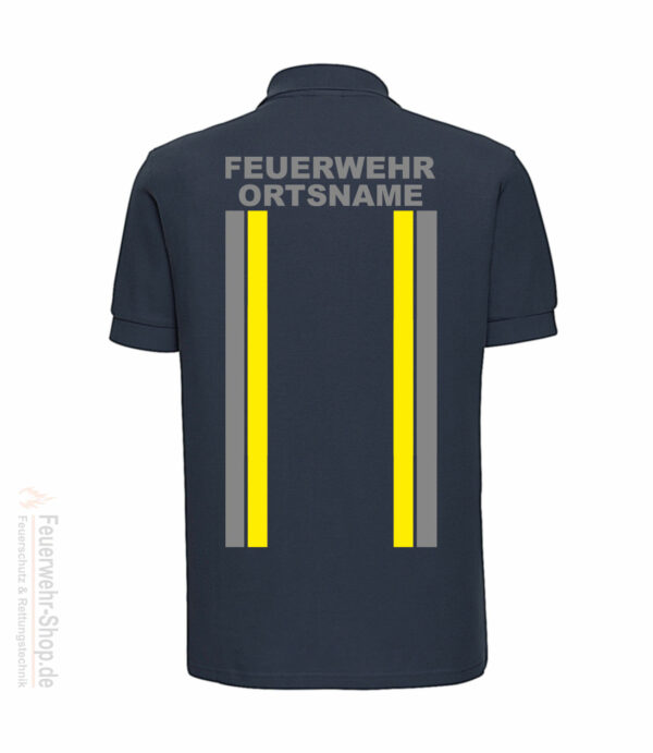 Feuerwehr Premium Poloshirt im Einsatzlook mit Ortsname