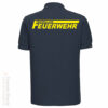 Feuerwehr Premium Poloshirt Freiwillige Feuerwehr Logo