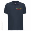 Feuerwehr Premium Poloshirt Rundlogo Flamme