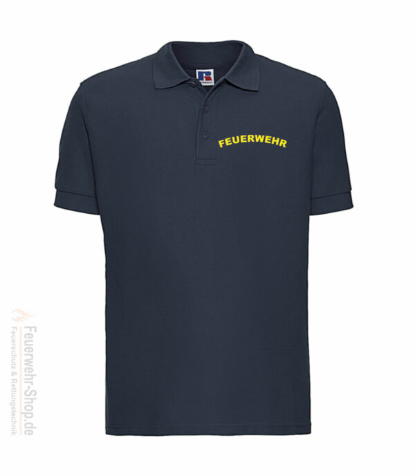 Feuerwehr Premium Poloshirt Rundlogo